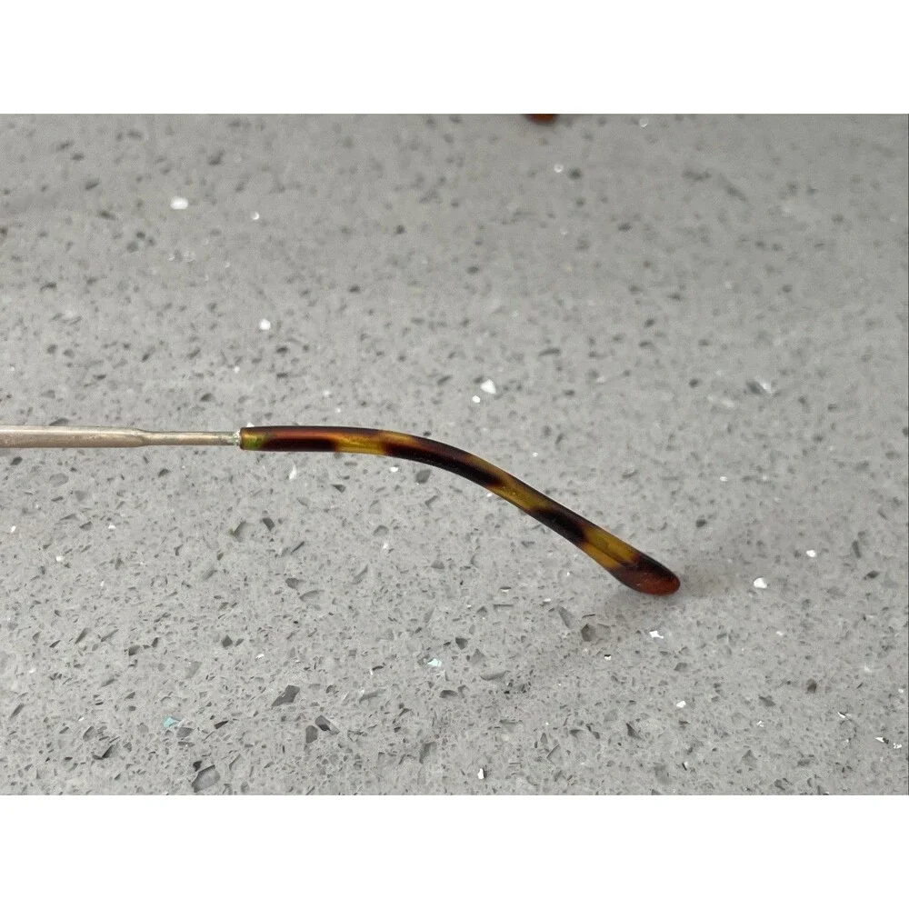 AO Safety YP20 Z87-2 53-17-135 Demi/Gold Full Rim Eyeglasses Frames ONLY Tortois